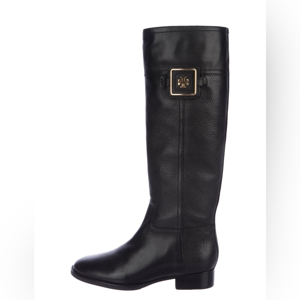 Tory Burch boots with round toes